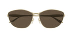 Balenciaga BB0358SK-003 Women’s Sunglasses – Metal Frame, 62mm