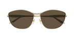 Balenciaga BB0358SK-003 Women’s Sunglasses – Metal Frame, 62mm