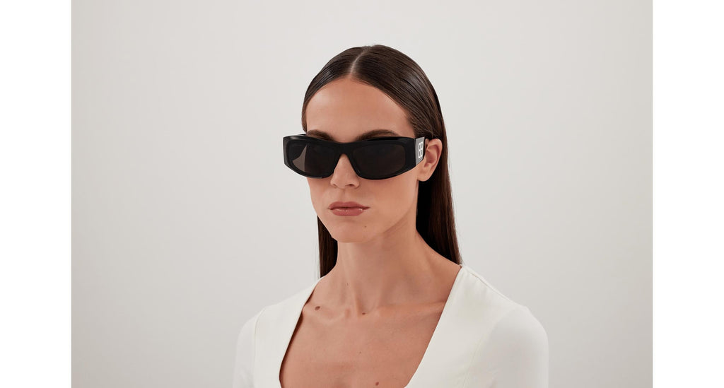 Balenciaga BB0395S-001 Women’s Sunglasses – Recycled Acetate, 60mm