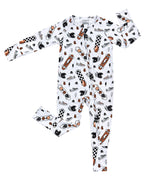 Bamboo Zip Romper | Sk8er