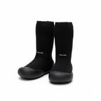 Toddler Sock Shoes with Rubber Soles | Fleece Winter Barefoot Shoes