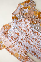 Bamboo Zip Romper |  Sweet Blossom