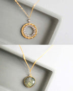 Labradorite Layering Necklaces