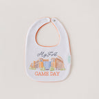 My First Game Day - Texas Organic Cotton Baby Bib