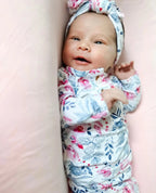 Newborn Baby Girl Coming Home Outfit – Baby Clothes Set NB–24 Months, Soft Modal Baby Outfit | Bloom