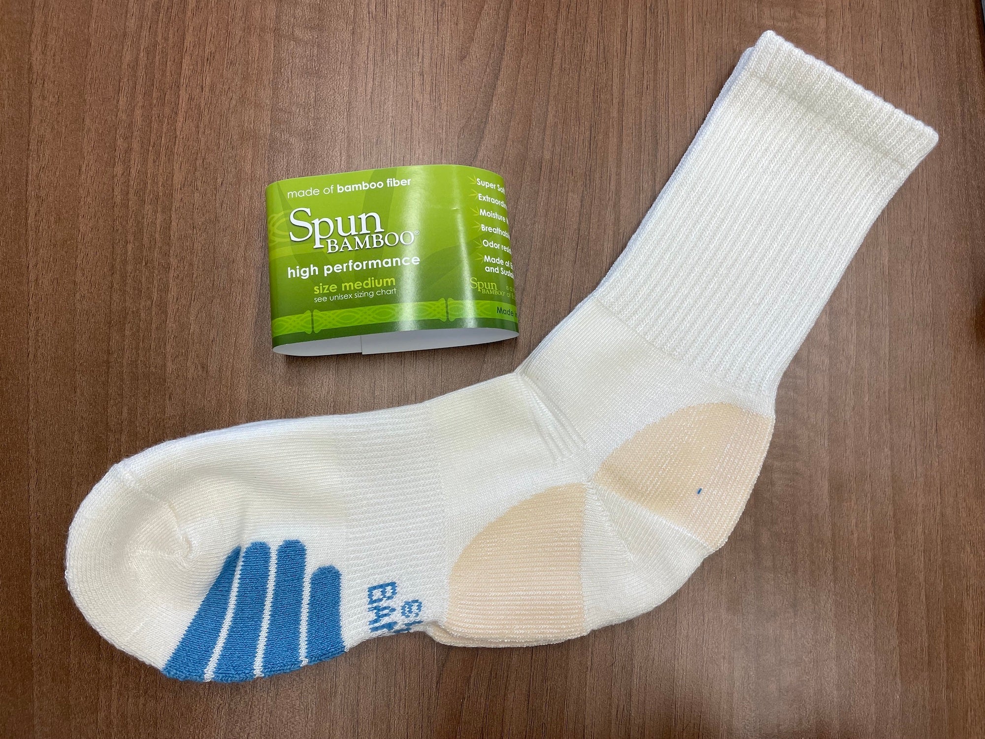 High Performance Crew Bamboo Viscose Socks