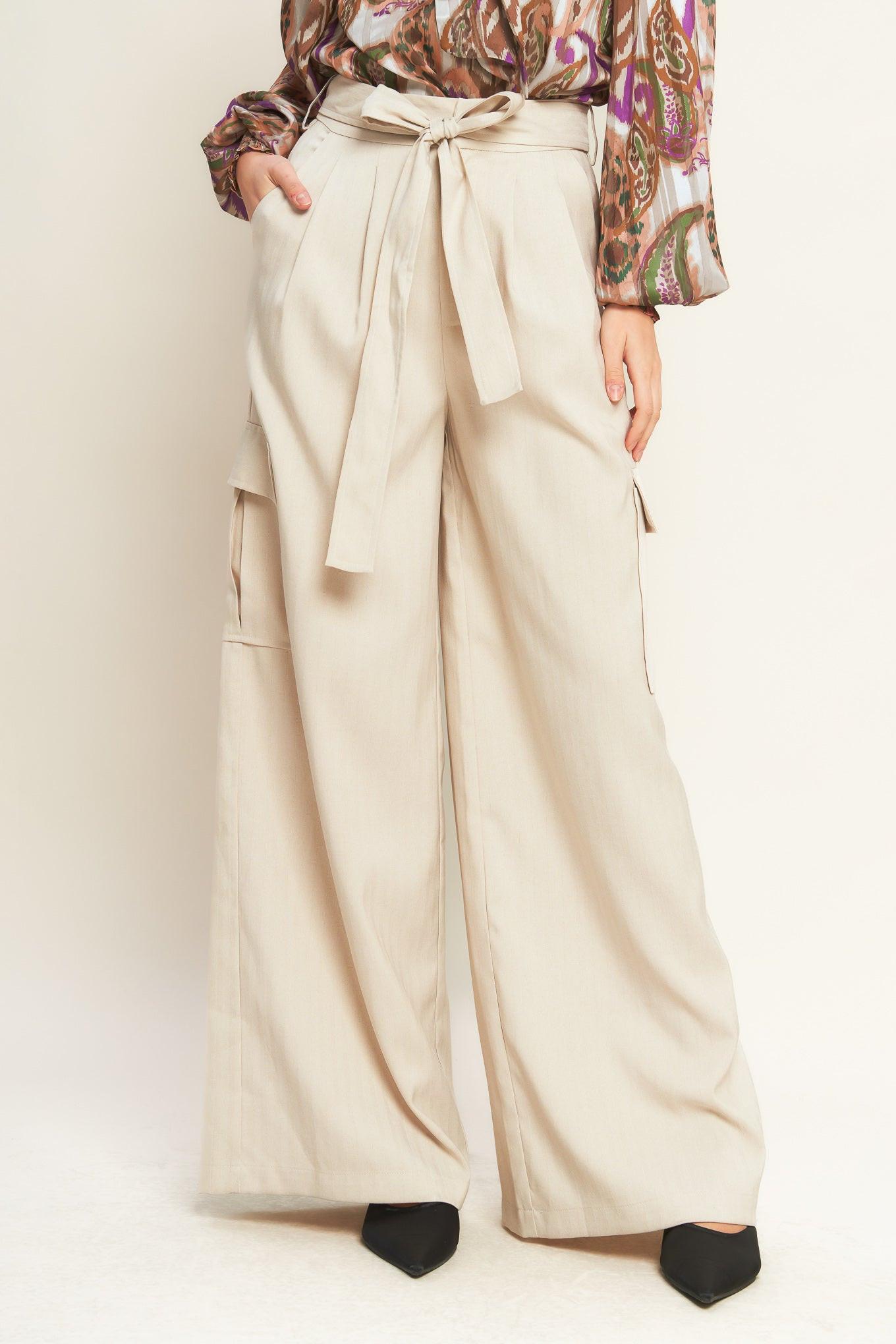 FOR THE LAST TIME WOVEN PANTS