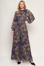 WHISPERING PINES WOVEN JUMPSUIT