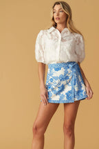 LOVELY DARLING WOVEN SKORT
