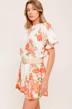 LOVELY DAYS IVORY WOVEN SHORT