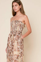 EPITOME OF ALLURE WOVEN JUMPSUIT