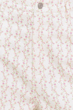 CITRUS FLOW IVORY WOVEN PANTS