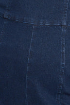 TRENDSETTING MEDIUM INDIGO DENIM JUMPSUIT