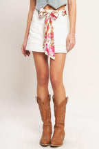 VERSATILE SEPARATE WOVEN SKORT