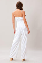 MODERN EASE WOVEN JUMPSUIT