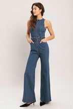 STREET CHIC DENIM JUMPSUIT