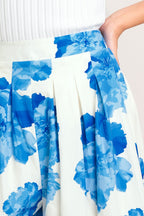 TROPIC BLUE WOVEN PANTS