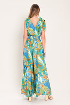 SUNSET ISLAND WOVEN JUMPSUIT