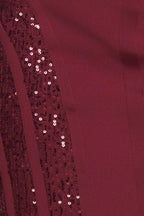 HOLIDAY GLAM BANDAGE MINI DRESS