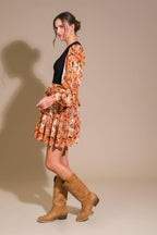 FLIRTY DREAMER SWEATER MINI DRESS