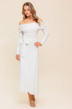 ALL A FANTASY SWEATER MIDI DRESS