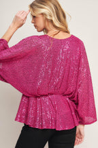 START OF FOREVER SEQUIN TOP
