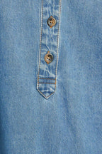 CLOSER TO YOU DENIM TOP