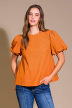 CAROLINA FOREST WOVEN TOP