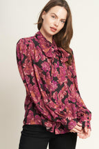 BEAUTIFUL EVENINGS WOVEN BLOUSE