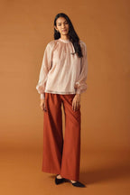 HIGHLY UNPREDICTABLE WOVEN TOP