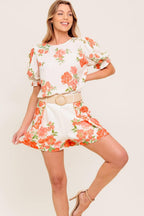 LOVELY DAYS IVORY WOVEN TOP