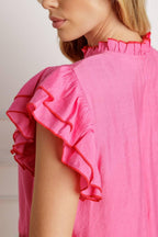 PUSH THE LIMIT WOVEN TOP