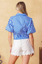 CITY CINDERELLA WOVEN TOP