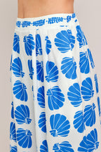 ISLAND SHELL WOVEN TOP AND PANT SET