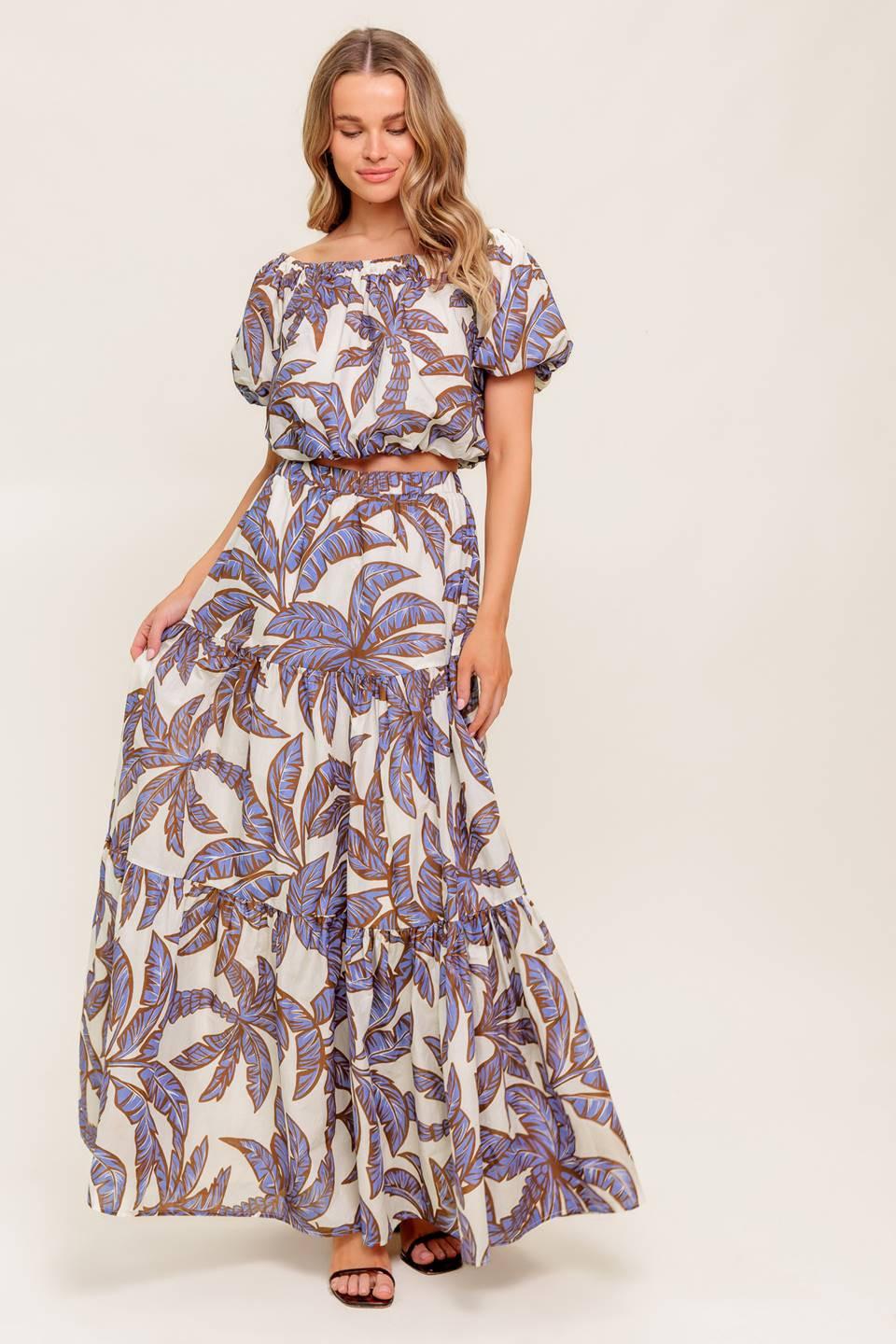 PETAL WALTZ WOVEN TOP