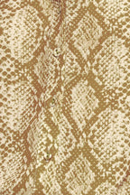 RETRO CHIC TAUPE WOVEN TOP
