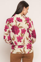 ROSEWOOD RETRO WOVEN TOP