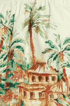 ISLAND TIME ONLY WOVEN CROP TOP