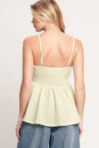 DESERT BLOOM WOVEN TOP