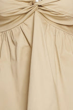 SLEEK TEMPTATION WOVEN TOP