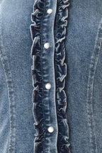 INDIGO BABE DENIM TOP