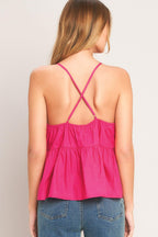 SWEET SUMMER WOVEN TOP