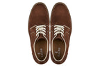CALTO - J1313 - 3 Inches Taller (Terracotta Brown) - Business Casual Leather Derbies