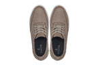 CALTO - J1770  - 3.2 Inches Taller (Khaki) - Casual Chunky Sole Boots – Soft Pebble Grain Nubuck Leather