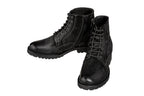 CALTO - K24401 - 3 Inches Taller (Nubuck Black) - Casual Zipper Boots