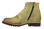 CALTO - K24402 - 3 Inches Taller (Olive) - Casual Zipper Boots