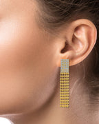 Ball Chain Fringe Earrings