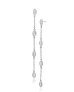 Marquise CZ Drop Earrings