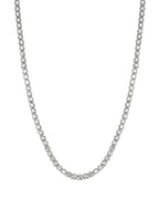 Round CZ Tennis Necklace