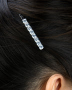Round CZ Hair Pins